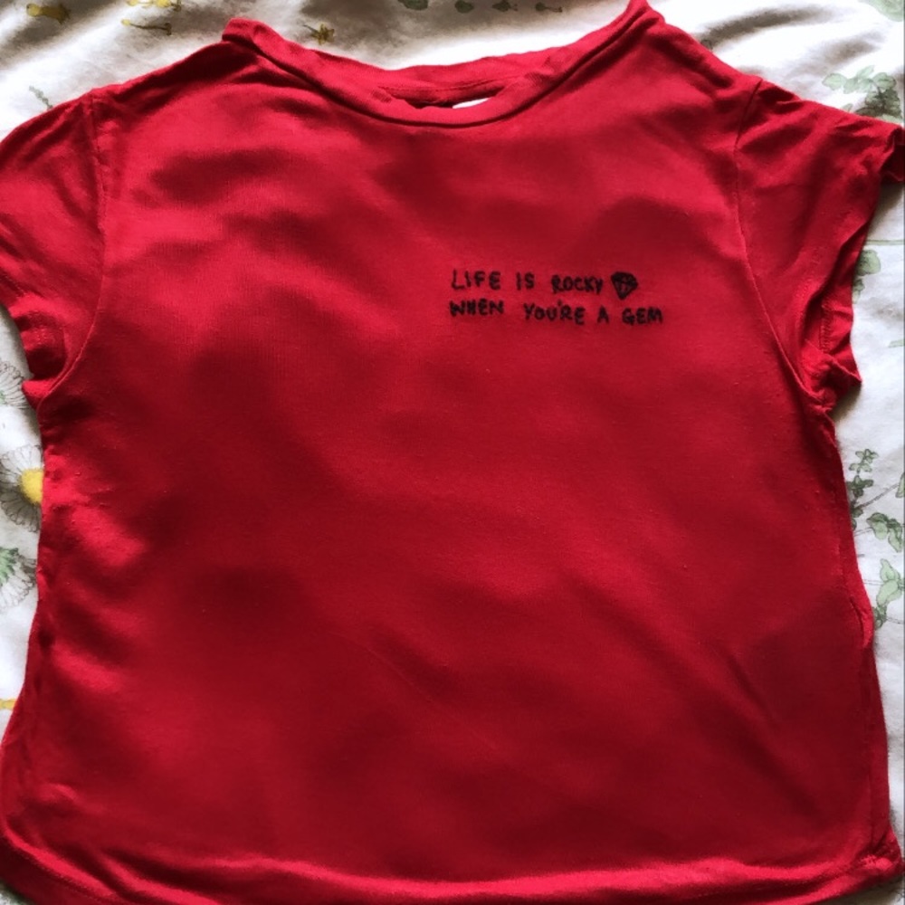 H&M shirt in red
